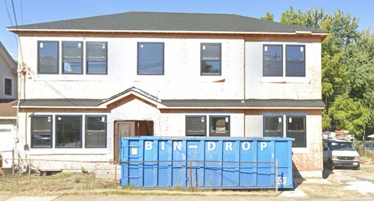 Clifton house no more.  A new one in it's place - June 2025